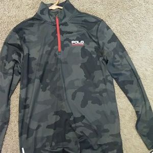 Boys performance pull over